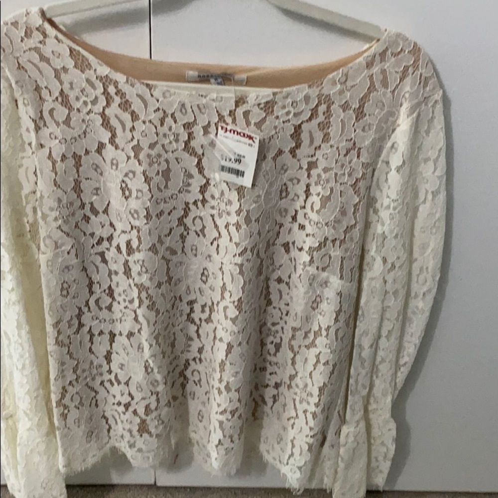 Rose and Olive lace shirt
